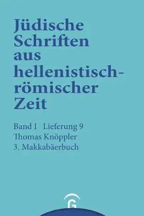 Knöppler / Lichtenberger |  3. Makkabäerbuch | eBook | Sack Fachmedien