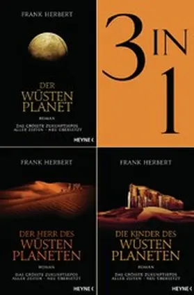 Herbert |  Der Wüstenplanet Band 1-3: Der Wüstenplanet / Der Herr des Wüstenplaneten / Die Kinder des Wüstenplaneten (3in1-Bundle) | eBook | Sack Fachmedien