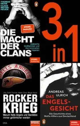 Heise / Diehl / Meyer-Heuer |  SPIEGEL True Crime (3 in 1-Bundle) - Deutschlands kriminelle Unterwelt: Die Macht der Clans, Das Engelsgesicht, Rockerkrieg | eBook | Sack Fachmedien