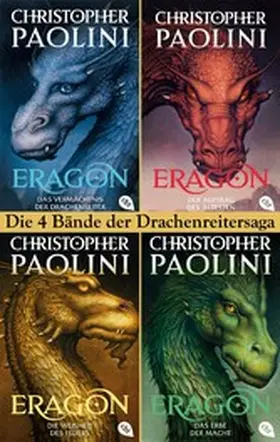 Paolini |  Eragon Band 1-4: Das Vermächtnis der Drachenreiter / Der Auftrag des Ältesten / Die Weisheit des Feuers / Das Erbe der Macht (4in1-Bundle) | eBook | Sack Fachmedien