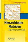 Hackbusch |  Hierarchische Matrizen | Buch |  Sack Fachmedien