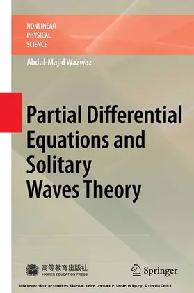 Wazwaz |  Partial Differential Equations and Solitary Waves Theory | eBook | Sack Fachmedien