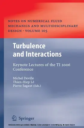 Deville / Lê / Schröder | Turbulence and Interactions | E-Book | sack.de