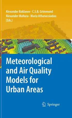 Baklanov / Grimmond / Mahura |  Meteorological and Air Quality Models for Urban Areas | eBook | Sack Fachmedien
