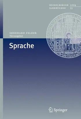 Felder |  Sprache | Buch |  Sack Fachmedien