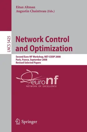 Altman / Chaintreau |  Network Control and Optimization | Buch |  Sack Fachmedien