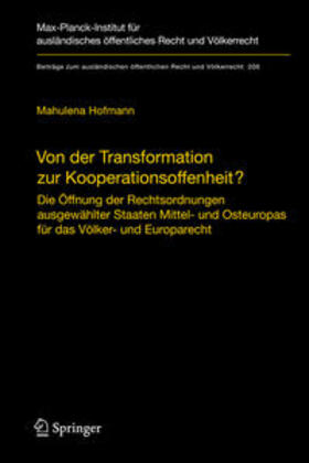 Hofmann |  Hofmann, M: Von der Transformation | Buch |  Sack Fachmedien