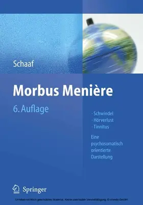 Schaaf |  Morbus Menière | eBook | Sack Fachmedien