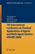 Demazeau / Bajo / Pavón |  7th International Conference on Practical Applications of Agents and Multi-Agent Systems (PAAMS'09) | Buch |  Sack Fachmedien