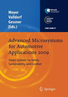 Meyer / Gessner / Valldorf | Advanced Microsystems for Automotive Applications 2009 | Buch | 978-3-642-00744-6 | sack.de