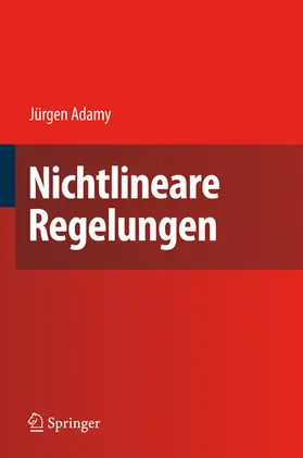 Adamy |  Nichtlineare Regelungen | eBook | Sack Fachmedien