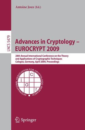 Joux |  Advances in Cryptology - EUROCRYPT 2009 | Buch |  Sack Fachmedien