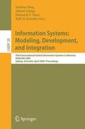 Yang / Kutsche / Ginige |  Information Systems: Modeling, Development, and Integration | Buch |  Sack Fachmedien