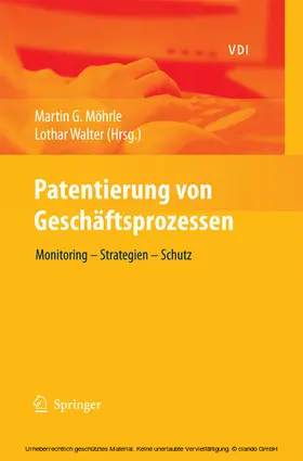 Moehrle / Walter | Patentierung von Geschäftsprozessen | E-Book | www.sack.de