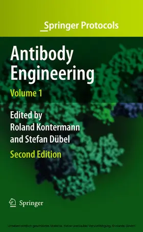 Kontermann / Dübel | Antibody Engineering Volume 1 | E-Book | www.sack.de