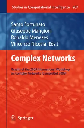 Menezes / Fortunato / Mangioni |  Complex Networks | Buch |  Sack Fachmedien