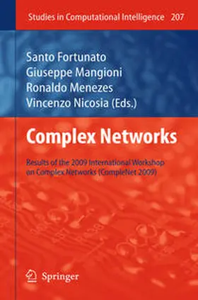 Menezes / Fortunato / Mangioni |  Complex Networks | eBook | Sack Fachmedien