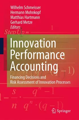 Schmeisser / Mohnkopf / Hartmann |  Innovation performance accounting | Buch |  Sack Fachmedien