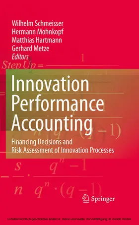 Schmeisser / Mohnkopf / Hartmann |  Innovation performance accounting | eBook | Sack Fachmedien