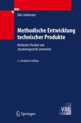 Lindemann |  Methodische Entwicklung technischer Produkte | Buch |  Sack Fachmedien