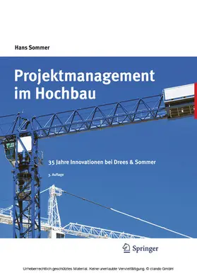 Sommer |  Projektmanagement im Hochbau | eBook | Sack Fachmedien