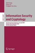Yung / Lin / Liu |  Information Security and Cryptology | Buch |  Sack Fachmedien