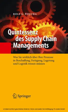 Poluha | Quintessenz des Supply Chain Managements | E-Book | www.sack.de