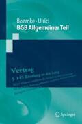 Boemke / Ulrici |  BGB Allgemeiner Teil | Buch |  Sack Fachmedien