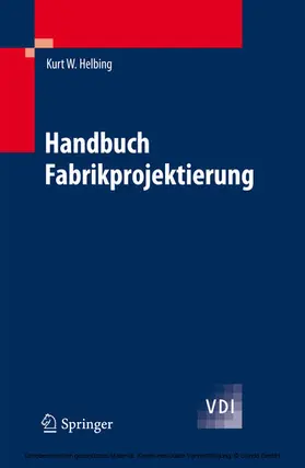 Helbing | Handbuch Fabrikprojektierung | E-Book | www.sack.de