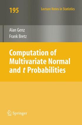 Genz / Bretz | Genz, A: Computation of Multivariate Normal Probabilities | Buch | 978-3-642-01688-2 | sack.de