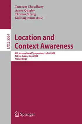 Choudhury / Quigley / Strang | Location and Context Awareness | E-Book | sack.de
