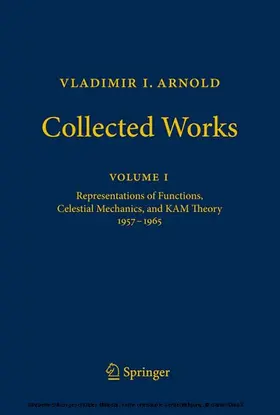 Arnold / Givental / Khesin | Vladimir I. Arnold - Collected Works | E-Book | www.sack.de