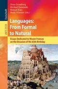Grumberg / Kaminski / Katz |  Languages: From Formal to Natural | Buch |  Sack Fachmedien