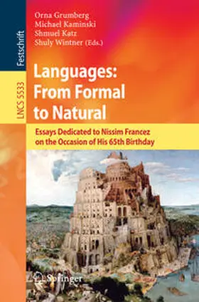 Grumberg / Kaminski / Katz |  Languages: From Formal to Natural | eBook | Sack Fachmedien