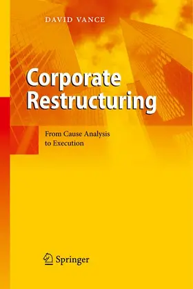 Vance |  Corporate Restructuring | Buch |  Sack Fachmedien