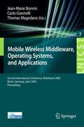 Bonnin / Akan / Bellavista |  Mobile Wireless Middleware | eBook | Sack Fachmedien