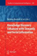 Berendt / Mladenic / de Gemmis |  Knowledge Discovery Enhanced with Social Information | Buch |  Sack Fachmedien