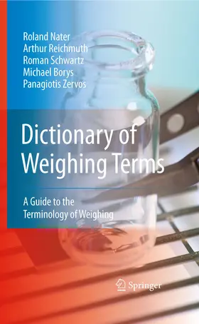 Nater / Reichmuth / Schwartz | Dictionary of Weighing Terms | E-Book | sack.de