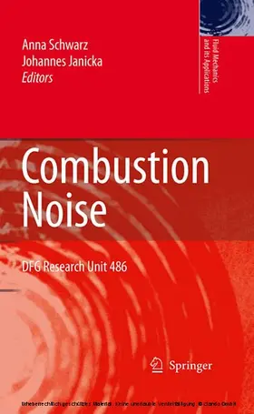 Schwarz / Janicka |  Combustion Noise | eBook | Sack Fachmedien