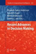 Rakus-Andersson / Yager / Ichalkaranje |  Recent Advances in Decision Making | Buch |  Sack Fachmedien