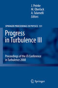 Peinke / Oberlack / Talamelli |  Progress in Turbulence III | eBook | Sack Fachmedien