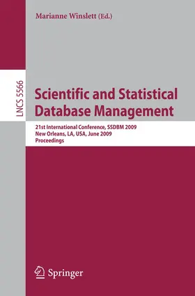 Winslett | Scientific and Statistical Database Management | Buch | 978-3-642-02278-4 | www.sack.de