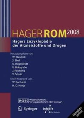 Blaschek / Ebel / Hilgenfeldt | HagerROM 2008. Hagers Enzyklopädie der Arzneistoffe und Drogen | Sonstiges | 978-3-642-02382-8 | sack.de