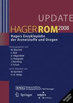 Blaschek / Ebel / Hilgenfeldt |  HagerROM 2008. Hagers Enzyklopädie der Arzneistoffe und Drogen | Sonstiges |  Sack Fachmedien