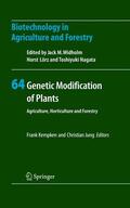 Jung / Kempken |  Genetic Modification of Plants | Buch |  Sack Fachmedien