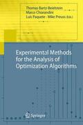 Bartz-Beielstein / Preuss / Chiarandini |  Experimental Methods for the Analysis of Optimization Algorithms | Buch |  Sack Fachmedien