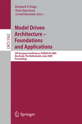 Paige / Hartman / Rensink |  Model Driven Architecture - Foundations and Applications | eBook | Sack Fachmedien