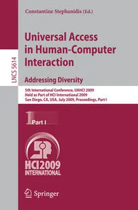 Stephanidis |  Universal Access in Human-Computer Interaction. Addressing Diversity | eBook | Sack Fachmedien