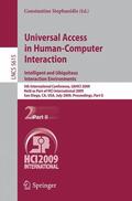 Stephanidis |  Universal Access in Human-Computer Interaction - Intelligent and Ubiquitous Interaction Environments | Buch |  Sack Fachmedien