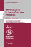 Stephanidis |  Universal Access in Human-Computer Interaction. Applications and Services | Buch |  Sack Fachmedien